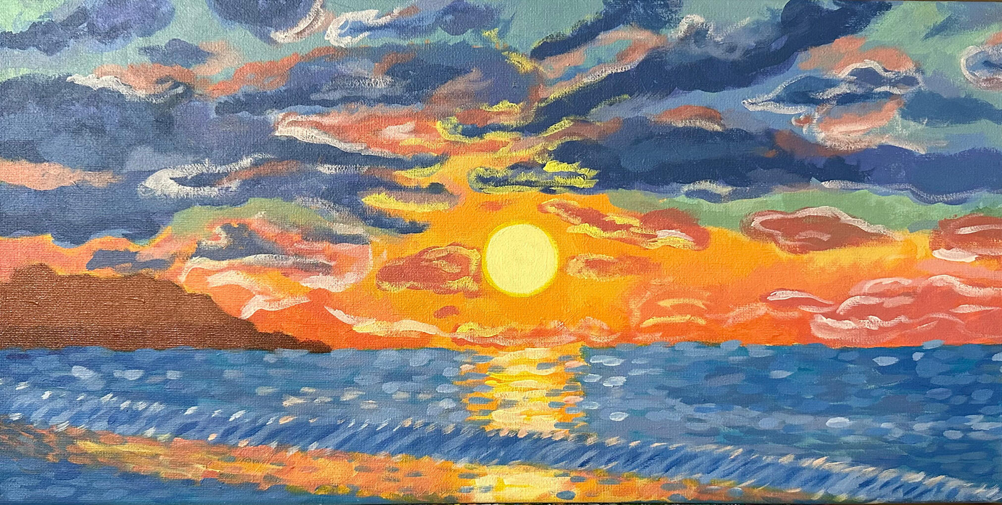 Hampton Beach- August Sunrise